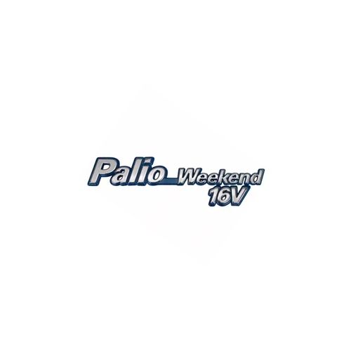 EMBLEMA PALIO WEEKEND 16V PORTAMALAS 96 1997 1998 1999 2000 MARÇON