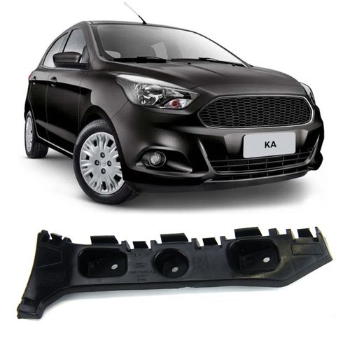GUIA DO PARACHOQUE DIANTEIRO ORIGINAL FORD KA 2015 A 2018 LADO ESQUERDO FORD