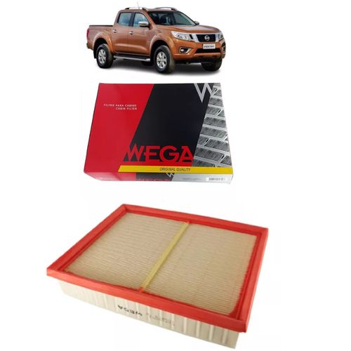 FILTRO DE AR DO MOTOR FRONTIER 2.3 2017 A 2023 WEGA