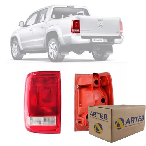 LANTERNA TRASEIRA ORIGINAL AMAROK 2010 A 2016 LADO ESQUERDO ARTEB