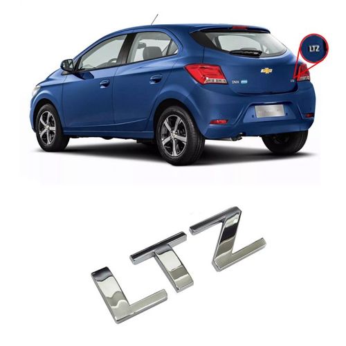 EMBLEMA LTZ MALA SPIN CRUZE ONIX AGILE 2012 A 2019 MARÇON