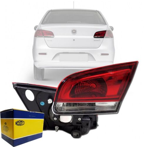 LANTERNA TRASEIRA ORIGINAL SIENA EL 2008 A 2016 LADO DIREITO TAMPA MAGNETI MARELLI