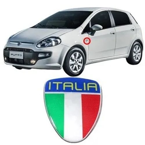 EMBLEMA PARALAMA ESCUDO ITÁLIA PUNTO MARÇON