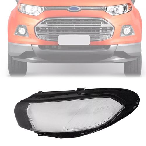 LENTE DO FAROL ECOSPORT 2013 A 2016 LADO ESQUERDO AUTOMOTIVE IMPORTS