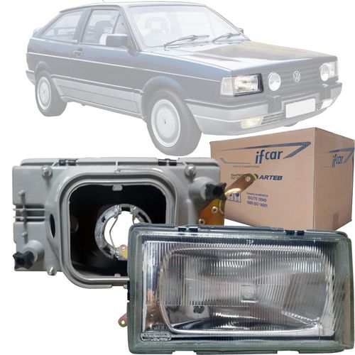 FAROL ORIGINAL GOL GTS GTI SAVEIRO 1987 A 1990 LADO DIREITO ARTEB