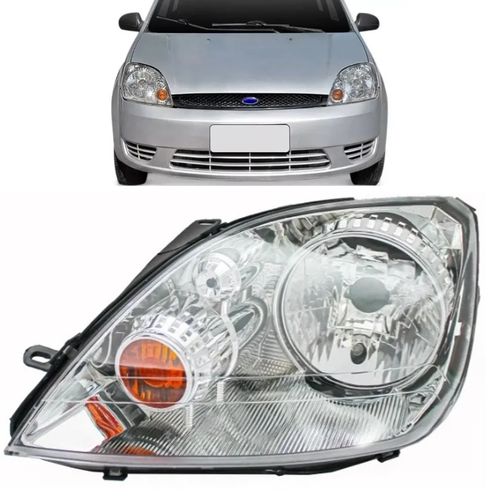 FAROL FIESTA 2003 A 2007 LADO ESQUERDO IMPORTADO