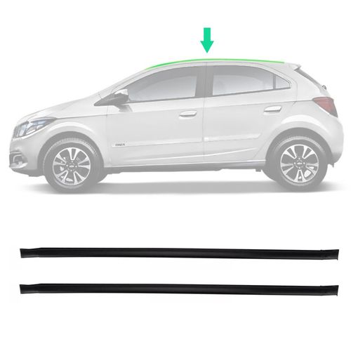 PAR FRISO DE TETO ONIX PRISMA 2012 A 2016
