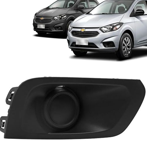 GRADE DO PARACHOQUE ORIGINAL ONIX PRISMA 2017 A 2019 LADO DIREITO SEM FURO CHEVROLET