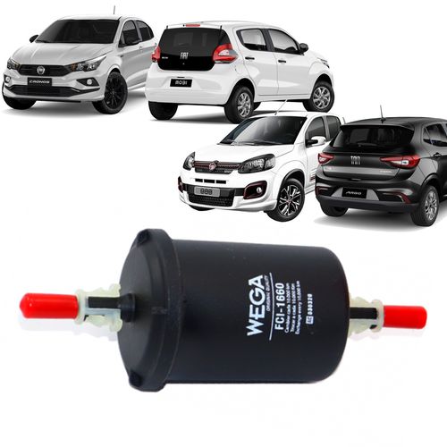 FILTRO DE COMBUSTÍVEL ARGO CRONOS MOBI UNO VIVACE ATTRACTIVE DRIVE WEGA