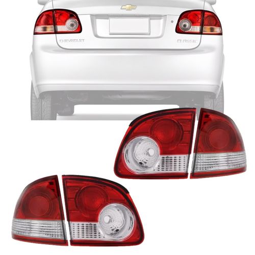 KIT LANTERNA TRASEIRA CORSA CLASSIC LS 2011 2012 2013 2014