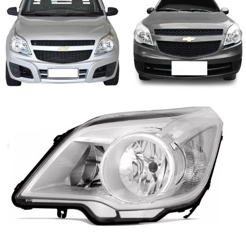 FAROL AGILE 2009 A 2013 MONTANA 2011 A 2022 LADO ESQUERDO CROMADO IMPORTADO