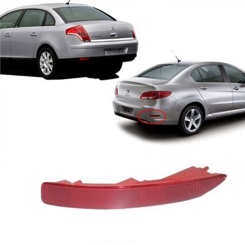 OLHO DE GATO REFLETOR DO PARACHOQUE C4 PALLAS 2007 A 2012 PEUGEOT 408 LADO DIREITO FITAM