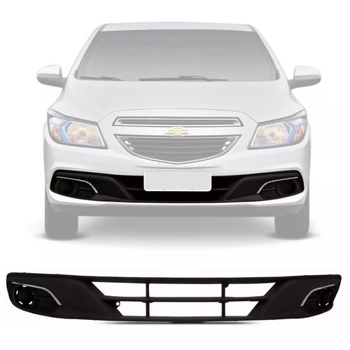 GRADE DO PARACHOQUE ONIX PRISMA LTZ 2012 A 2016 SEM FURO COM FRISO CROMADO BLAWER