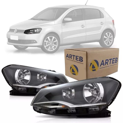 PAR FAROL ORIGINAL GOL VOYAGE SAVEIRO G6 14 2015 2016 DUPLO
