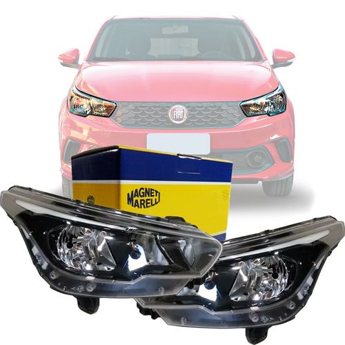 PAR FAROL ARGO CRONOS ORIGINAL 2017 2018 COM LED