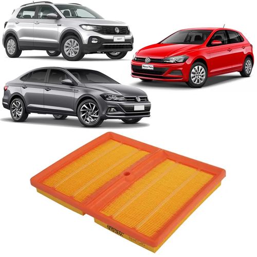 FILTRO DO AR POLO VIRTUS TSI T-CROSS NIVUS 1.0 2017 A 2022 WEGA