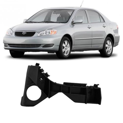 GUIA DO PARACHOQUE DIANTEIRO COROLLA 2003 A 2008 LADO ESQUERDO ENGEKAR
