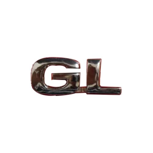 EMBLEMA DA TAMPA TRASEIRA DO PORTA MALA ESCRITA GL ASTRA 1999 A 2002 VECTRA 1997 A 2002 MARÇON