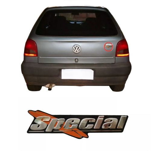 EMBLEMA SPECIAL DA TAMPA TRASEIRA GOL SPECIAL 2000 A 2002 MARÇON