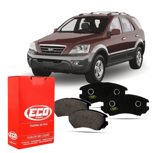 Pastilhas De Freio Dianteira Sorento 2.4 16v Sorento 3.5 V6