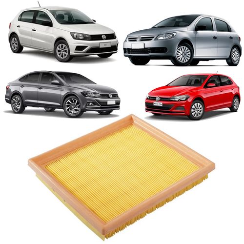 FILTRO DO AR MOTOR GOL G5 G6 G7 2009 A 2017 POLO VIRTUS 2017 A 20 WEGA