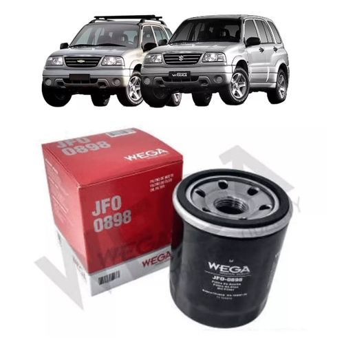 FILTRO DE OLEO TRACKER 2.0 2001 A 2009 GRAND VITARA 2.0 1998 A 2003 VITARA 1.6 2.0 1995 A 1998 WEGA