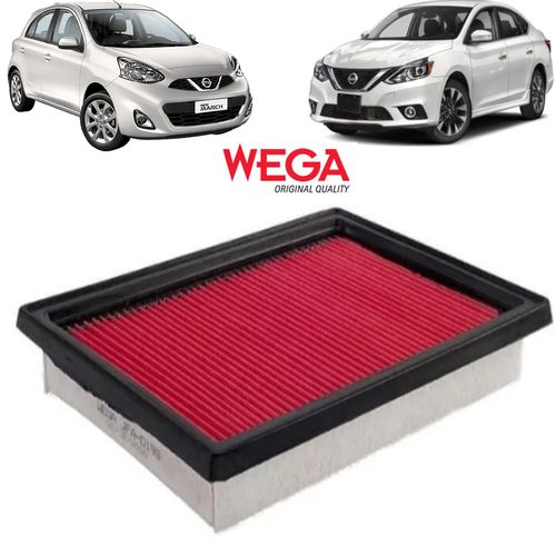 FILTRO DE AR DO MOTOR SENTRA 2.0 16V 2014 A 2022 WEGA