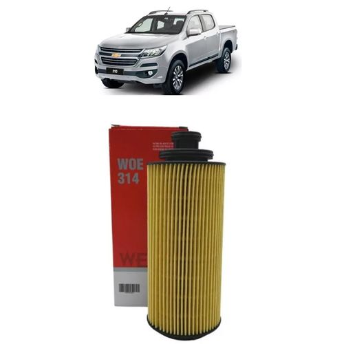 FILTRO DE OLEO S10 TRAILBLAZER 2.8 2012 A 2023 WEGA