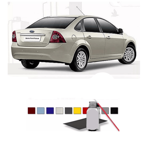 Tinta Tira Risco Retoque Automotivo Prata Madri Ford 100ml