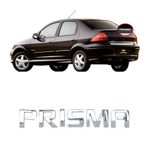 EMBLEMA PRISMA DA TAMPA TRASEIRA PRISMA 2007 A 2012 MARÇON