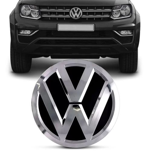 EMBLEMA VOLKS GRADE AMAROK 2017 A 2022 CROMADO MARÇON