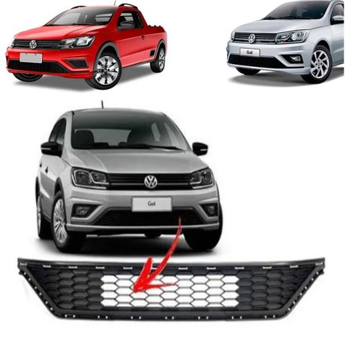 GRADE DO PARACHOQUE SAVEIRO ROBUST G7 2017 A 2022 GOL G8 2019 A 2022 CENTRAL RETROVEX