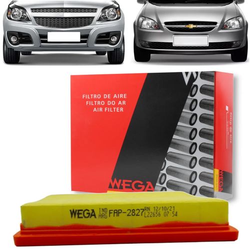 FILTRO DE AR DO MOTOR MONTANA 1.4 2011 A 2022 AGILE 1.4 2009 A 2022 CORSA 1.0 1999 A 2001 CLASSIC 2010 A 2016 MONTANA...