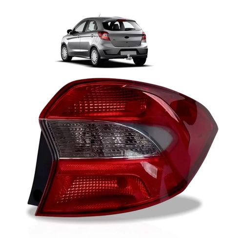 LANTERNA TRASEIRA KA HATCH 2019 A 2021 LADO DIREITO FUME IMPORTADO