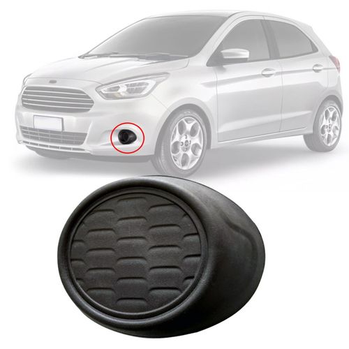GRADE DO PARACHOQUE ORIGINAL KA 2015A 2018 LADO ESQUERDO SEM FURO FORD