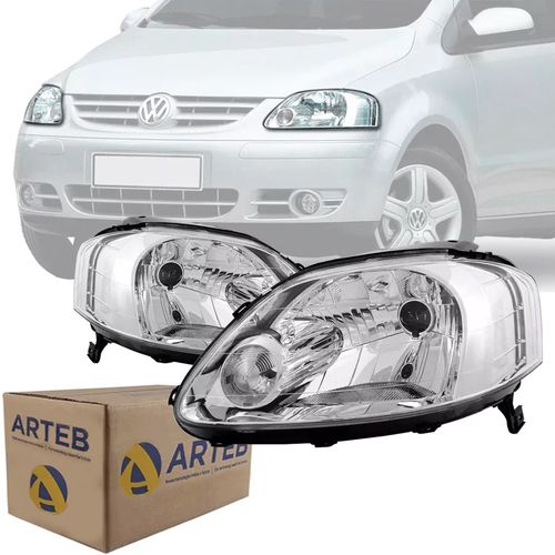 PAR FAROL ORIGINAL FOX 2009 2008 2007 2006 2005 2004 SIMPLES