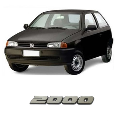 EMBLEMA 2000 TAMPA DO PORTA MALAS SANTANA 1991 1992 1993 1994 1995 1996 MARÇON