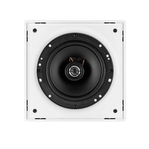 ARANDELA 6" QUADRADA COAXIAL 50W BRANCO FRAHM