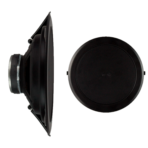ARANDELA 6" COAXIAL METAL PRETO FRAHM
