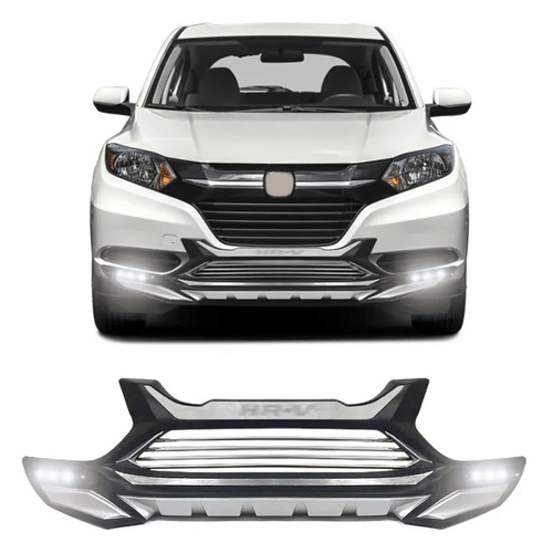 OVERBUMPER DIANTEIRO HRV 15/18 C/LED INOX