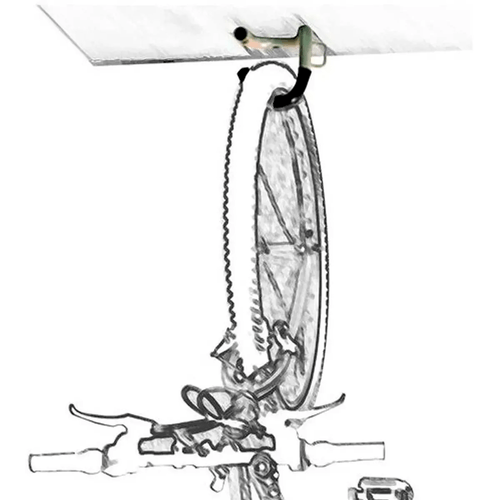 GANCHO DE TETO P/ BIKE EQMAX