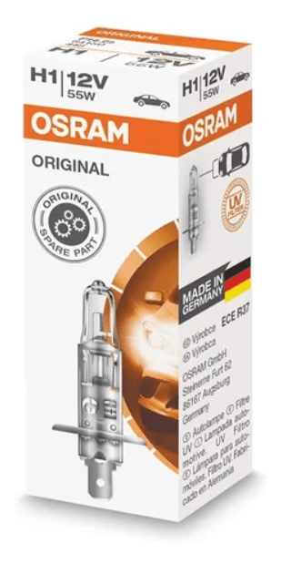 Lâmpada H1 12v 55w Original Osram Made In Germany 64150