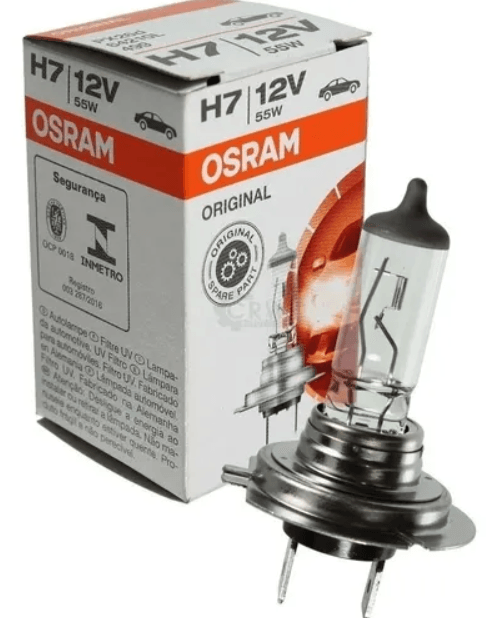 Lâmpada H7 12v 55w Original Osram Classic