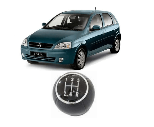 Bola de Câmbio Manopla Corsa Celta Vectra Astra Lente Acrilico Aro Cromado 0061000 Auto Quality