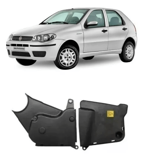 Kit Capa Tampa Protetora Correia Dentada Fiat Palio Siena Strada 0106068 2MPLASTIC