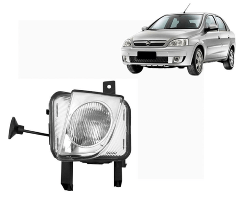 Farol de Milha Auxiliar ZN 1414307 GM Corsa Meriva Montana 2003> 2012  Avulso ZN