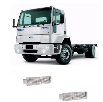 Lanterna Dianteira Direcional Lado Direito Cristal FORD CARGO GF0187 DCR