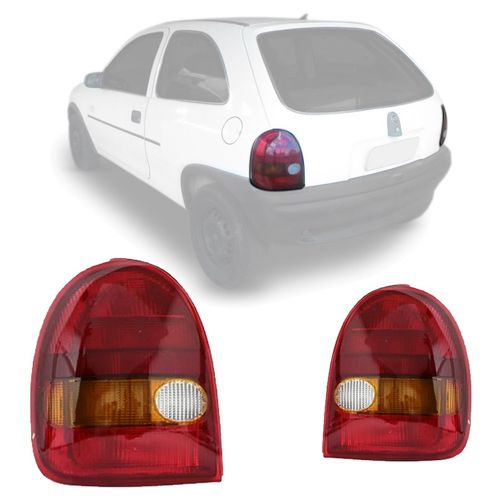 PAR LANTERNA TRASEIRA CORSA HATCH 2 PORT
