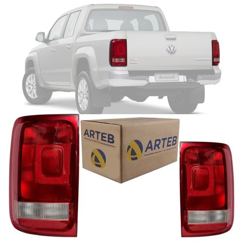 PAR LANTERNA TRASEIRA AMAROK 2010 A 2016 ORIGINAL ARTEB