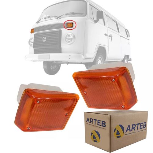 PAR PISCA ORIGINAL KOMBI CLIPPER 1974 A 12 2013 2014 AMBAR